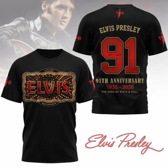 Discover Elvis Presley in Concert 2026 All Over Print Shirt