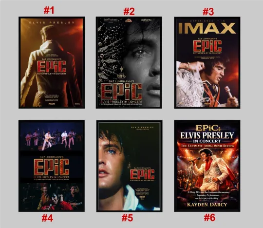 Discover EPiC Elvis Presley in Concert (2026) Movie Poster