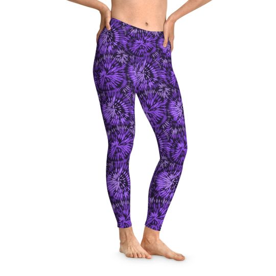Discover Tie Dye Stretchy Leggings