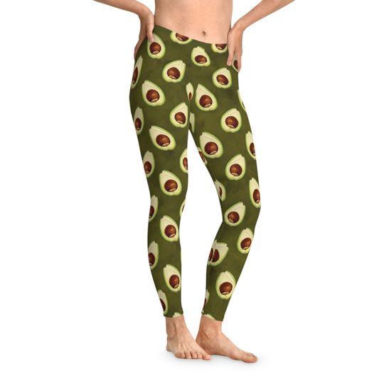 Discover Avocado Stretchy Leggings