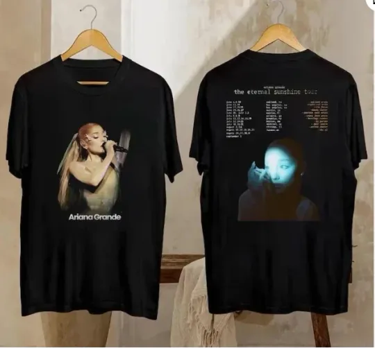 Discover Ariana Tour 2026 T Shirt Eternal Sunshine Ariana Merch Unisex Tee