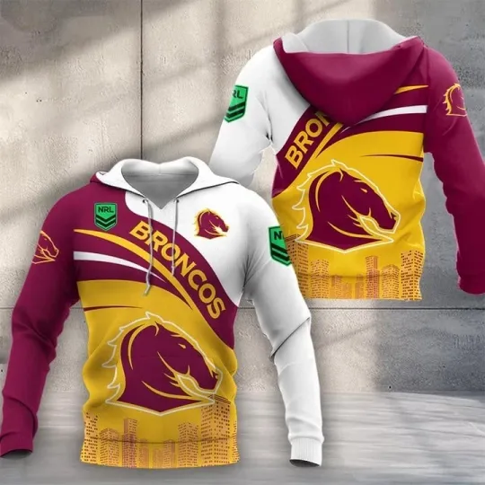 Discover Brisbane Broncos Hoodie, Tshirt
