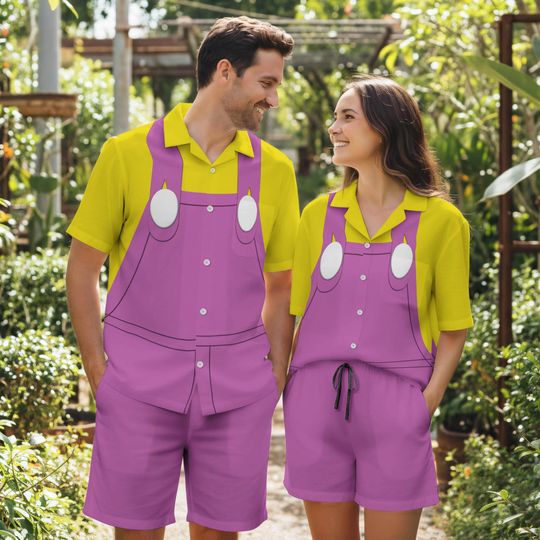 Super Mario Wario Hawaiian Shirt, Mario Aloha Summer Shirt Super Mario Cosplay Tropical Hawaiian Shirt, Hawaii Shirt for Men Women Tee