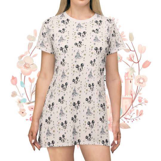 Discover Minnie Mouse T-Shirt Dress, Polka Dot Disney Outfit