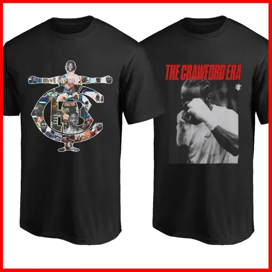 2025 Terence Crawford The Crawford Era Double Sided T-Shirt