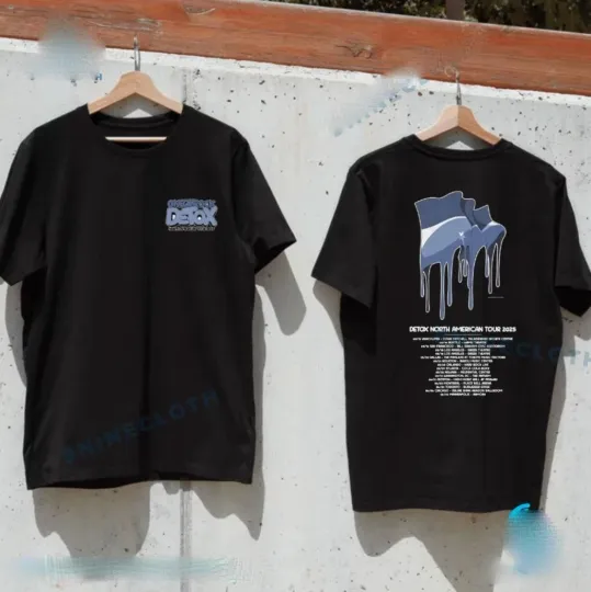 Discover One Ok Rock Detox North American Tour 2025 Flag Unisex T-shirt All Size S-5XL