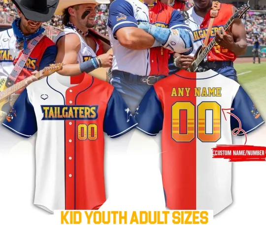 Discover The Texas Tailgaters CUSTOM baseball jersey All sizes JJ6318
