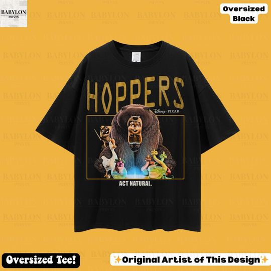Discover Disney Hoppers Characters Shirt: Disney Pixar Animated Movie Tee, Disney Trip Tee, Disney World Gift Shirt, Mabel Hoppers Kids Tee
