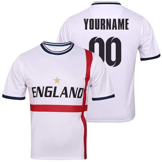 Discover Custom Kids Youths Mens Womens England 2026 Cup T Shirts Soccer Jersey For Fans