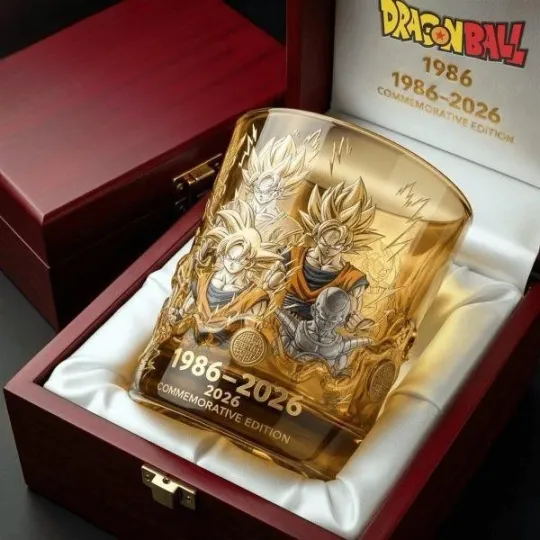 Discover 40th Anniversary Commemorative Whiskey Glass