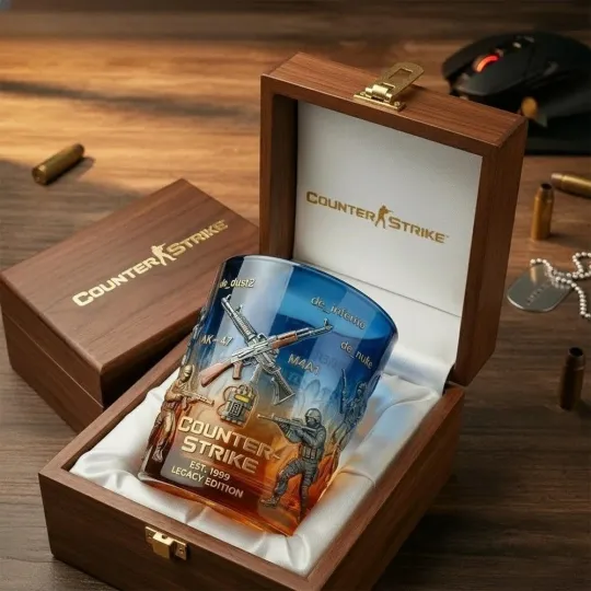 Discover Counter Strike Legacy Whiskey Glass