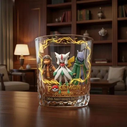 Discover Gardevoir PKM 30th anniversary Glass