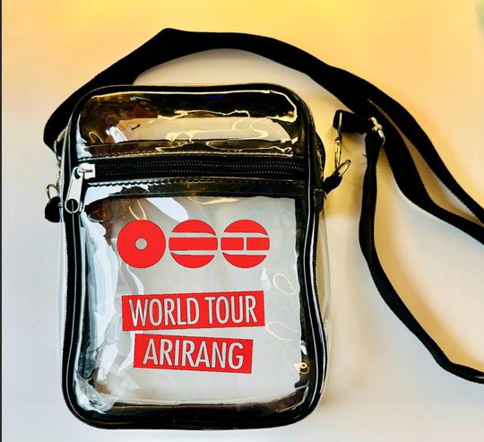 Discover Custom Clear Crossbody Bag | Music festivals Stadium Concert approved Purse