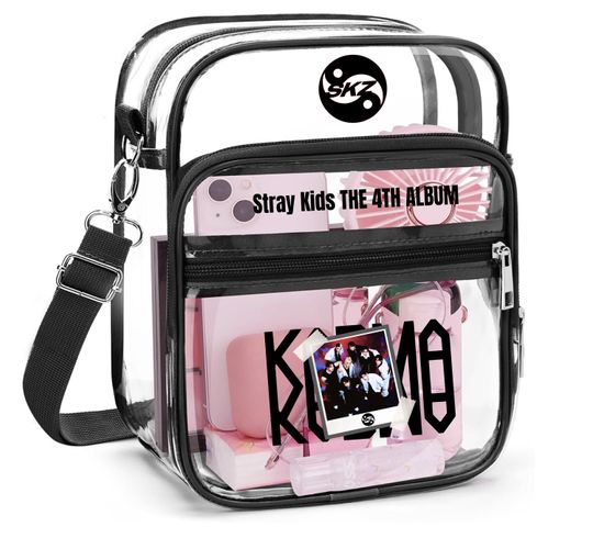 Transparent Crossbody Bag Inspired by Stray Kids Karma Album