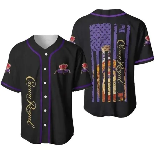Discover Crown Royal Baseball Jersey Beer Lover Baseball Jersey Gift For Him For Her Butt