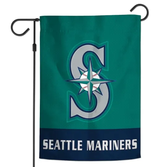 Discover Seattle Mariners Flag Graden Flag