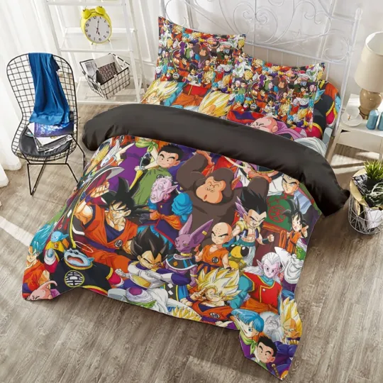 Dragon Ball Super Print Duvet Cover Set