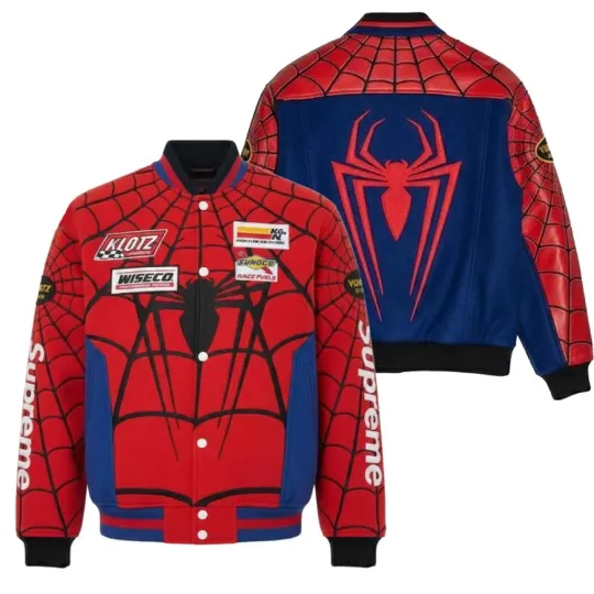 Discover Spiderman 2026 Baseball Jacket