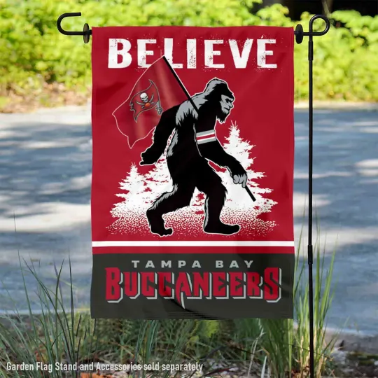 Tampa Bay Buccaneers Bigfoot Sasquatch Believe Flag Graden Flag