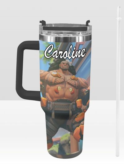 Discover Overwatch 40 oz Tumbler: Mauga Personalized Stanley-Inspired Stainless Steel Cup