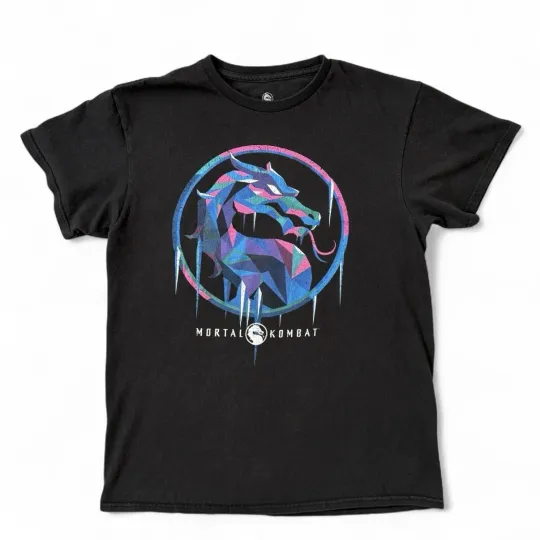Vintage Mortal Kombat Sub Zero T-Shirt Men