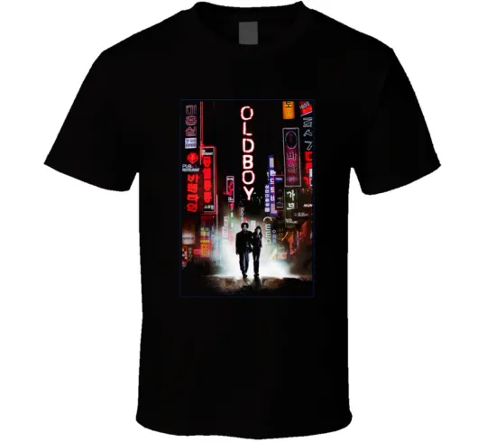 Oldboy, T-shirt, South Korean, Movie, Thriller, Korea, Park Ch, Manga