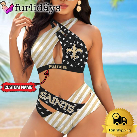 Discover New Orleans Saints Women Bikini Set Summer Football Bikini Sets