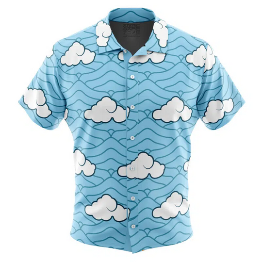 Discover Sakonji Urokodaki demon Button Up Hawaiian Shirt