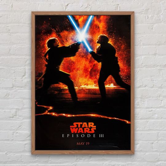 Star Wars Episode III Revenge of the Sith Movie Poster, Obi-Wan Vertical Poster