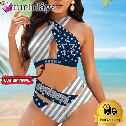Discover Dallas Cowboys Women Bikini Set Summer Football Bikini Sets