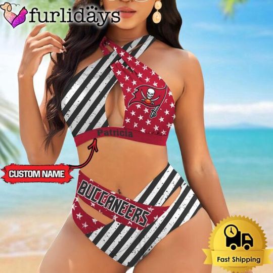 Tampa Bay Buccaneers Women Bikini Set Summer Football Bikini Sets