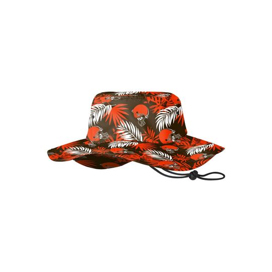Cleveland Browns football Floral Boonie Hat