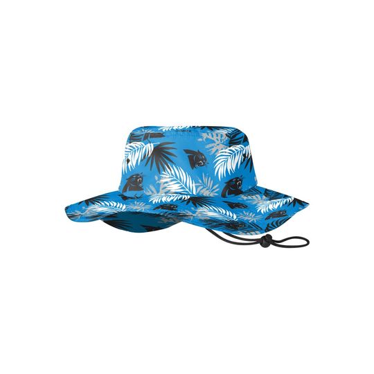 Carolina Panthers football Floral Boonie Hat