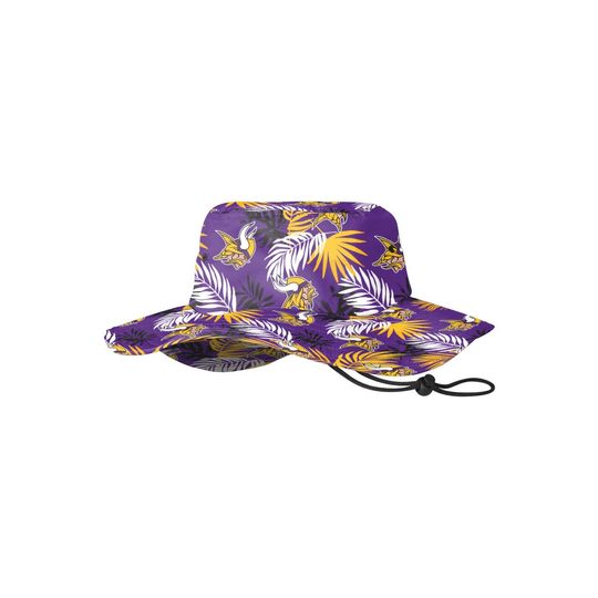 Minnesota Vikings football Floral Boonie Hat