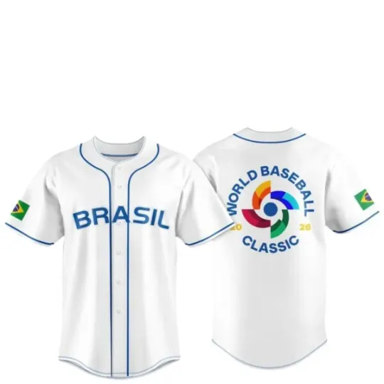 Discover Brasil Team 2026 World Baseball Classic Jersey