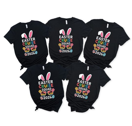 Discover Easter Cruise Shirt, Easter Trip Tshirt, Funny Easter Cruise Tee, Bunny Family Cruise Apparel, Easter 2026 Matching Family Top, Easter Gift