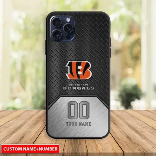 Discover Personalized Cincinnati Football Team Phone Case, Gift For Him, Gift For Fans
