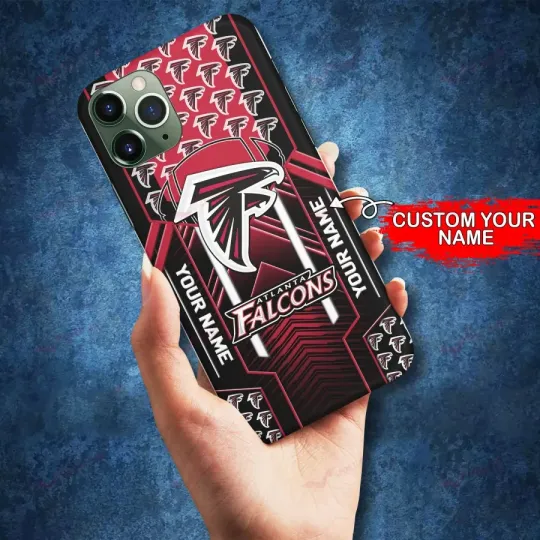 Discover Personalized Atlanta Football Team Phone Case, Gift For Him, Gift For Fans