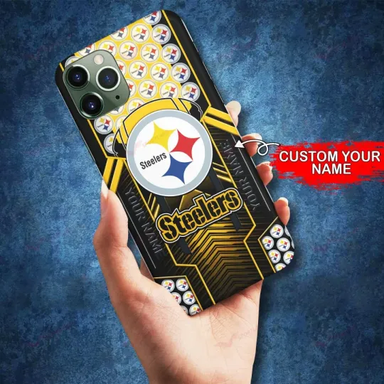 Pittsburgh Football Team Steelerss Phone Case, Gift For Him, Gift For Fans