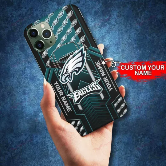 Discover Philadelphia Football Team Eagless Phone Case, Gift For Him, Gift For Fans