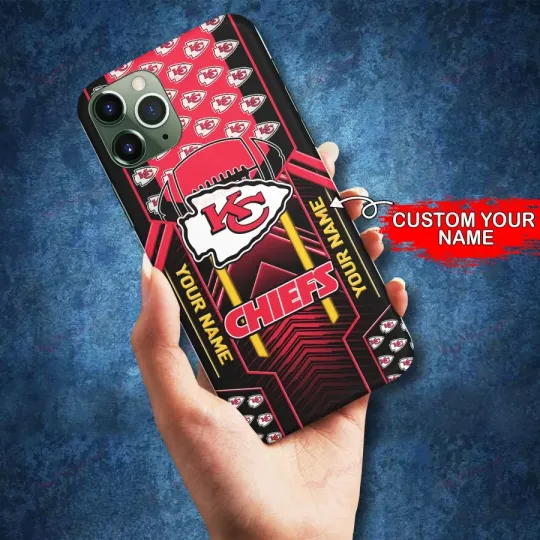 Kansas City Football Team KC Chiefss Phone Case, Gift For Him, Gift For Fans