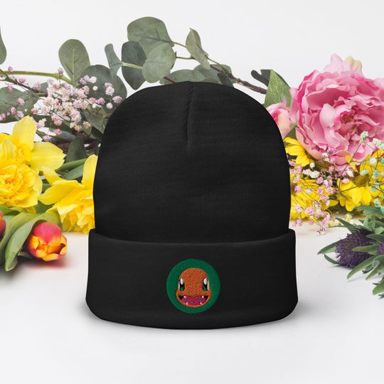 Discover Embroidered Beanie | Anime Beanie