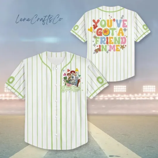 Discover Custom A Toy Story Baseball Jersey, Woody Jessie Adult Baseball Jersey Shirt