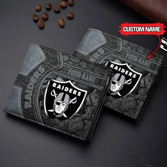Discover Las Vegas Football Raiderss Team Leather Wallet Gift For Him