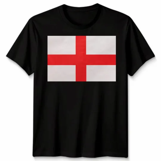 Discover St George's Day England Flag Unisex T-Shirt