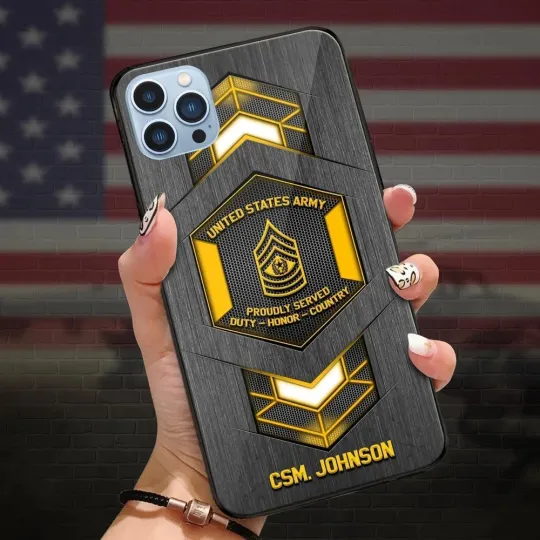 Discover Personalized Us Army Military Iphone Case