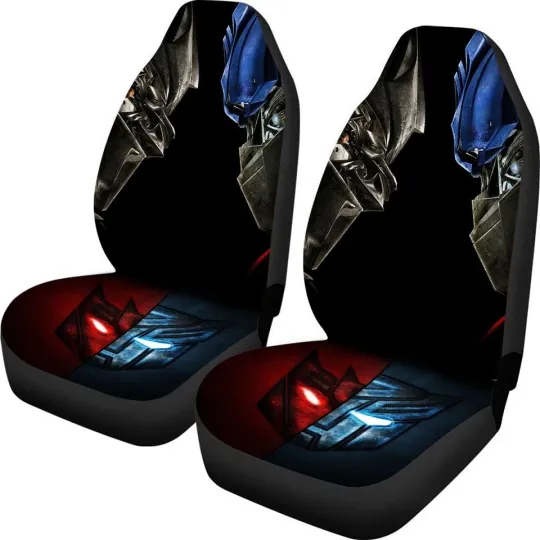Transformers Car Seat Cover Autobots vs Decepticons Auto Protector Fan Gift