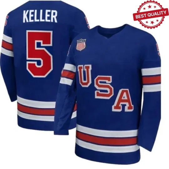 Discover USA TEAM Megan Keller #5 Jersey, Usa All-over Print Hockey Jersey Sizes S-5XL