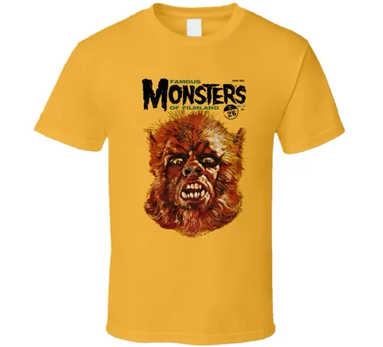 Discover Famous Monsters Werewolf T-Shirt Retro 1950s 1960s