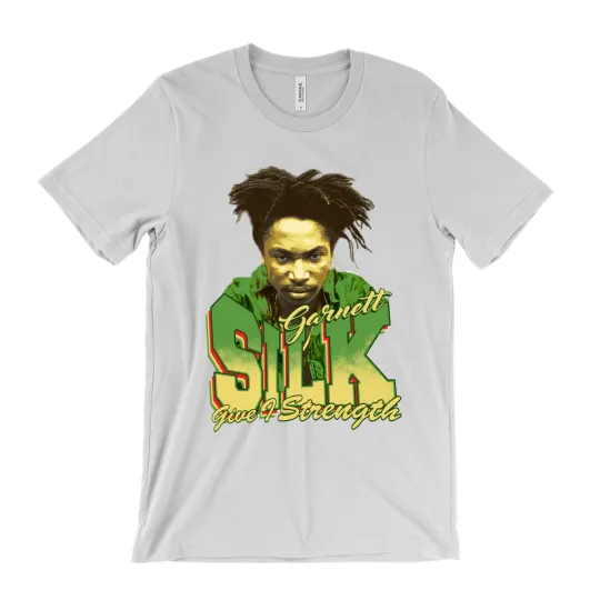 Discover Garnett Silk t shirt - Give I Strength - Jamaica - Reggae - Dub